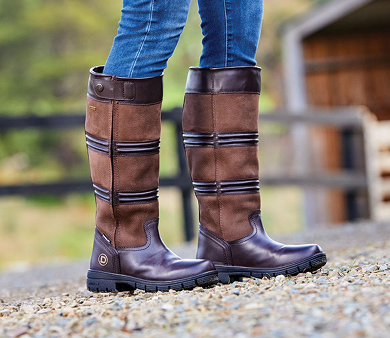 metal trim ankle boots