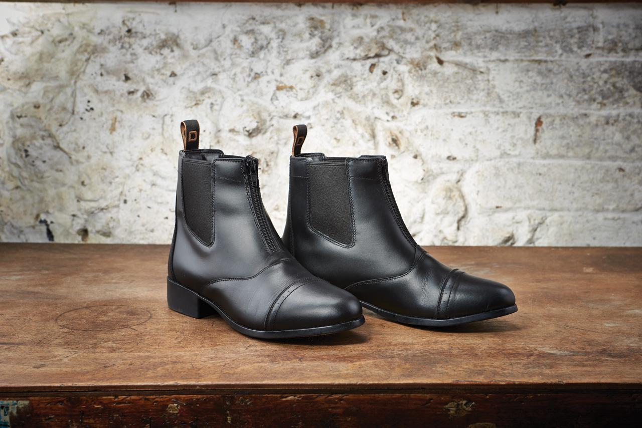 dublin foundation zip paddock boots