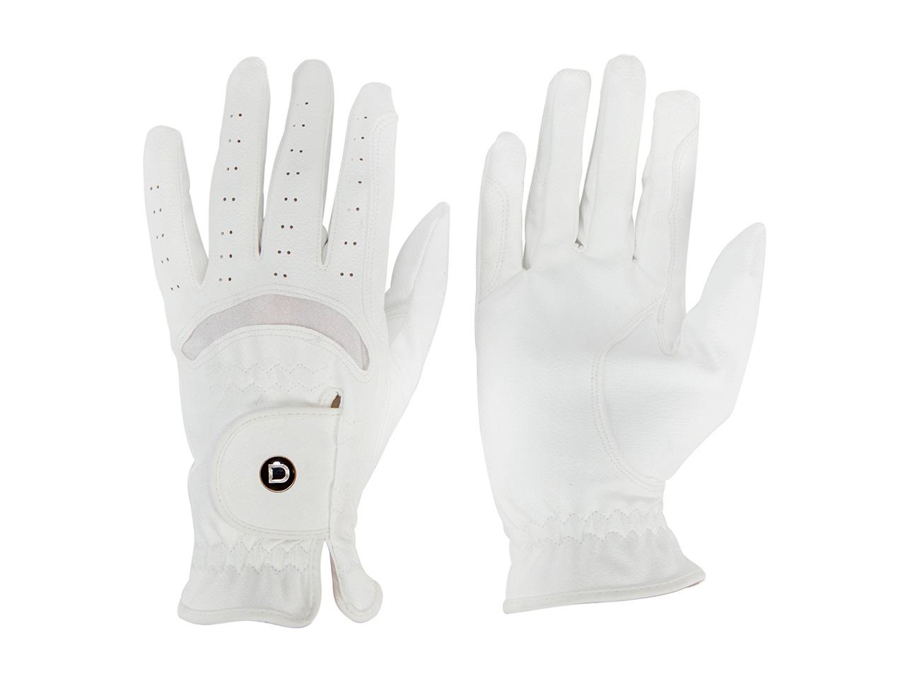 white dressage gloves